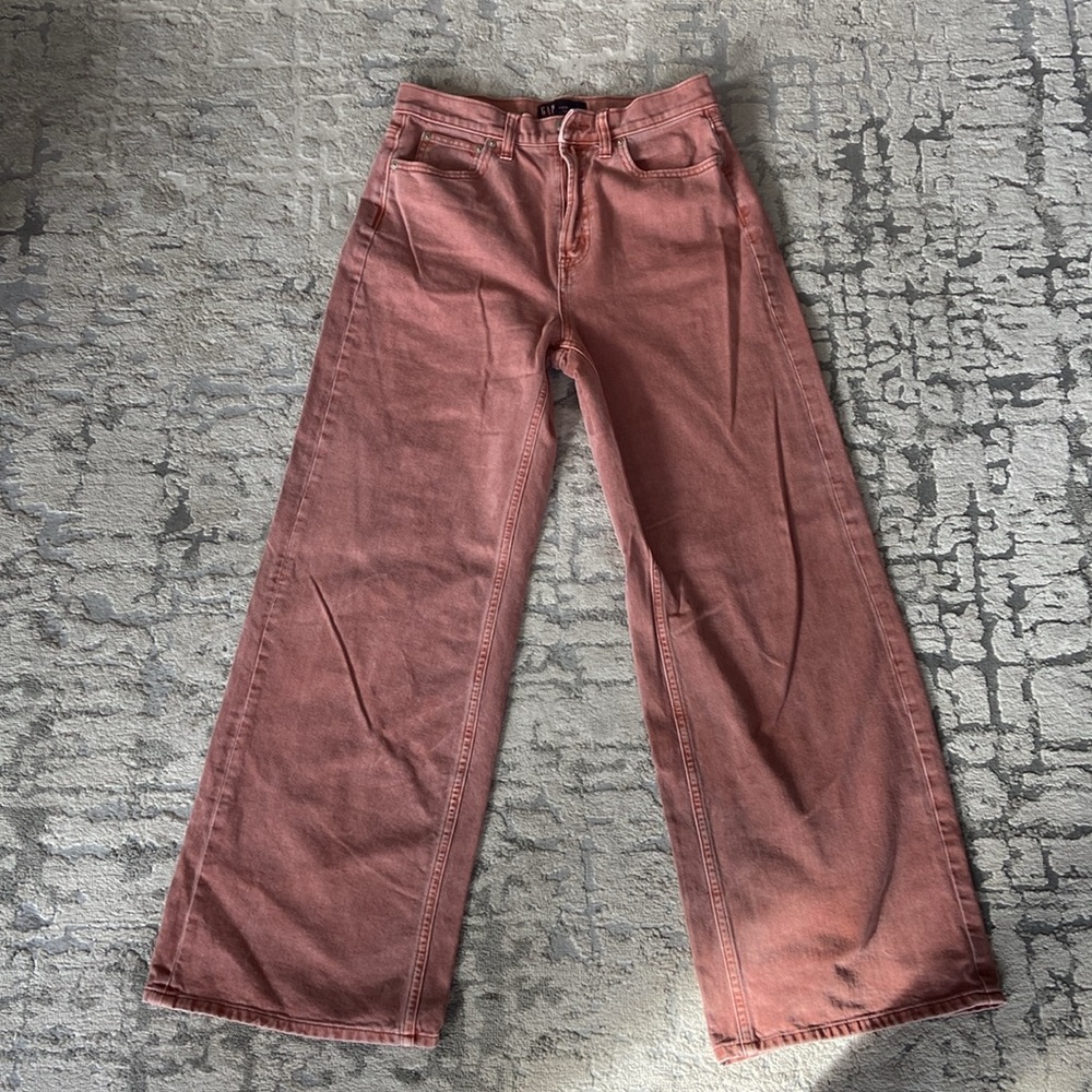 Gap washed denim pants
